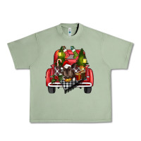 Oil Green christmas truck Urban Heavy Tee - RanaPortraitStore