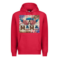 Cardinal american mama Premium Hoodie - BarkalooDesign