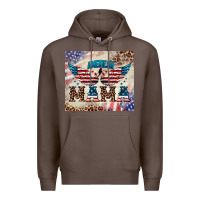 Coffee american mama Premium Hoodie - BarkalooDesign