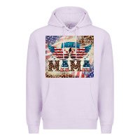 Lilac american mama Premium Hoodie - BarkalooDesign