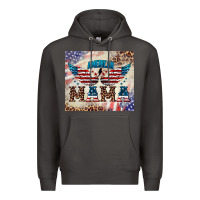 Smoke american mama Premium Hoodie - BarkalooDesign