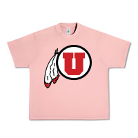 Salmon utah utes Urban Heavy Tee - linhVisuals