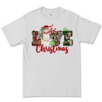 Dove Grey Love Christmas Snowman Premium Tee - FaDigitalArtStudio