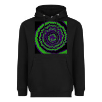Black halloween tie dye pattern black Heavyweight Hoodie - RanaPortraitStore