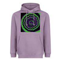 Lavender halloween tie dye pattern black Heavyweight Hoodie - RanaPortraitStore