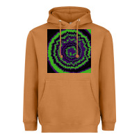 Meerkat halloween tie dye pattern black Heavyweight Hoodie - RanaPortraitStore