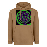 Toasted Coconut halloween tie dye pattern black Heavyweight Hoodie - RanaPortraitStore