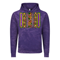 Cloud Purple mardi gras fleur de lis mask leopard glitter  brushstrokes Vintage Hoodie - Artiststas