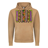 Vintage Camel mardi gras fleur de lis mask leopard glitter  brushstrokes Vintage Hoodie - Artiststas