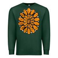 Sports Green orange gemstone Premium Sweatshirt - RanaPortraitStore