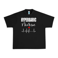 Black hyperbaric nurse rn gift Urban Heavy Tee - linhVisuals