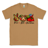 Toasted Coconut peace love Christmas Classic Tee - BarkalooDesign
