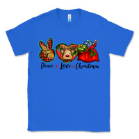 True Royal peace love Christmas Classic Tee - BarkalooDesign