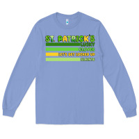 Colony Blue st. patrick's lucky clover  artiststas Long Sleeve Tee - Artiststas