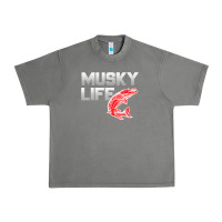 Tornado musky pine forest treeline outdoor fishing angler Urban Heavy Tee - linhVisuals