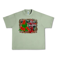 Oil Green merry Christmas trees Urban Heavy Tee - CowhideDigitalArt