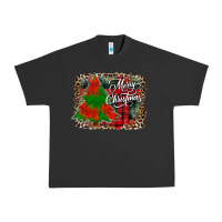Pigment Black merry Christmas trees Urban Heavy Tee - CowhideDigitalArt