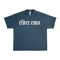 Midnight Navy elder emo Urban Heavy Tee - linhVisuals