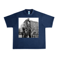 Navy dmx in the 90s Urban Heavy Tee - linhVisuals