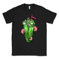 Black Western Cactus Cold Frappe Classic Tee - FaDigitalArtStudio