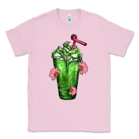 Bubblegum Pink Western Cactus Cold Frappe Classic Tee - FaDigitalArtStudio