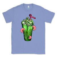 Colony Blue Western Cactus Cold Frappe Classic Tee - FaDigitalArtStudio