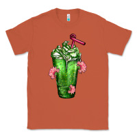 Copper Western Cactus Cold Frappe Classic Tee - FaDigitalArtStudio