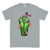 Heather Grey Western Cactus Cold Frappe Classic Tee - FaDigitalArtStudio