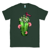 Sports Green Western Cactus Cold Frappe Classic Tee - FaDigitalArtStudio