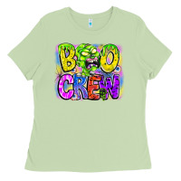 Matcha boo crew Ladies Tee - CowhideDigitalArt