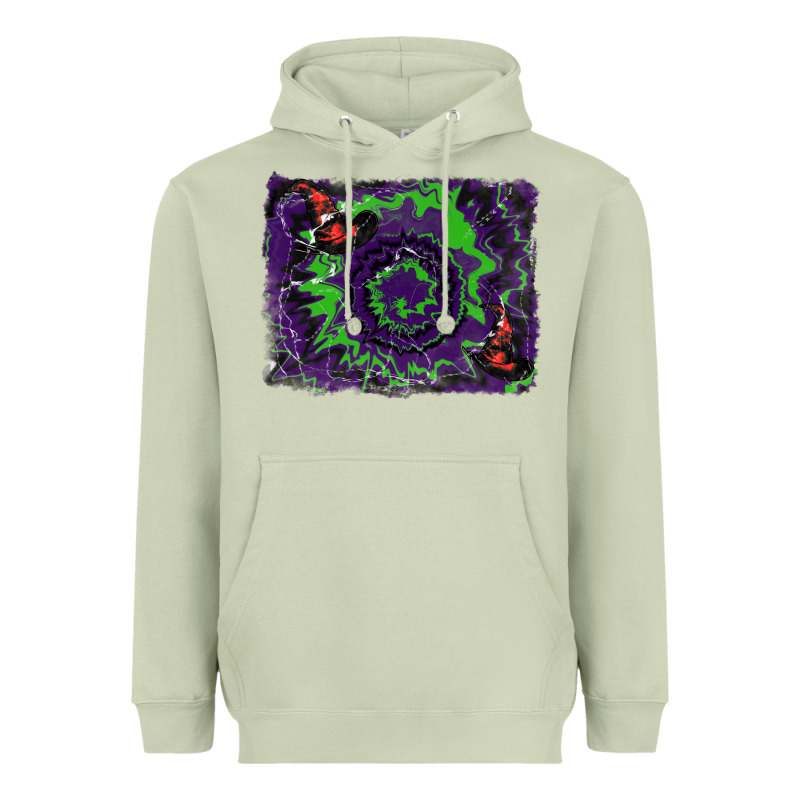 Halloween Witch Hat Backgraund Heavyweight Hoodie by RanaPortraitStore | Teevron