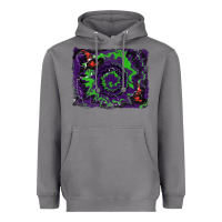 Storm halloween witch hat backgraund Heavyweight Hoodie - RanaPortraitStore