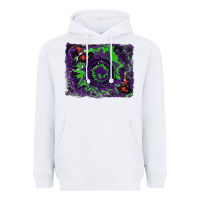 White halloween witch hat backgraund Heavyweight Hoodie - RanaPortraitStore