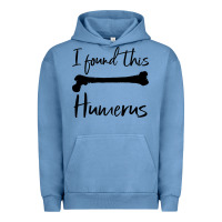 Pigment Pebble Blue I Found This Humerus Urban Hoodie - Bettercallsaul