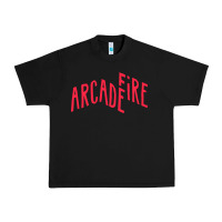 Black Arcade Fire Urban Heavy Tee - linhVisuals
