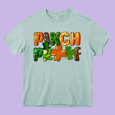 Pinch Proof Heavy Core Tee Designed By Fadigitalartstudio