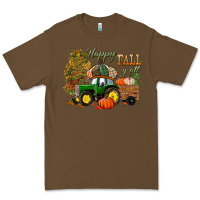 Cacao Happy Fall Y'all Premium Tee - BundleAndBundleShop