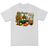 Dove Grey Happy Fall Y'all Premium Tee - BundleAndBundleShop