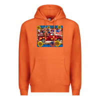 Carrot 4th of july truck cow mousepad Premium Hoodie - BarkalooDesign