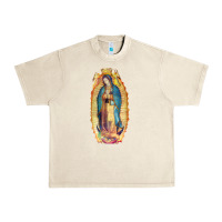 Sandshell our lady of guadalupe virgin mary mexico mexican Urban Heavy Tee - linhVisuals