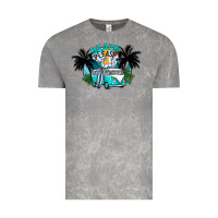 Cloud Rock beach please Vintage Tee - CowhideDigitalArt