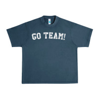 Midnight Navy go team! Urban Heavy Tee - linhVisuals