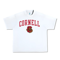 White mens cornell big red apparel black fan favorite arch t shirt Urban Heavy Tee - linhVisuals