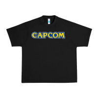 Black capcom Urban Heavy Tee - linhVisuals