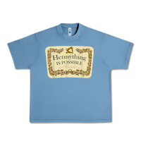 Pebble Blue hennything is possible Urban Heavy Tee - linhVisuals
