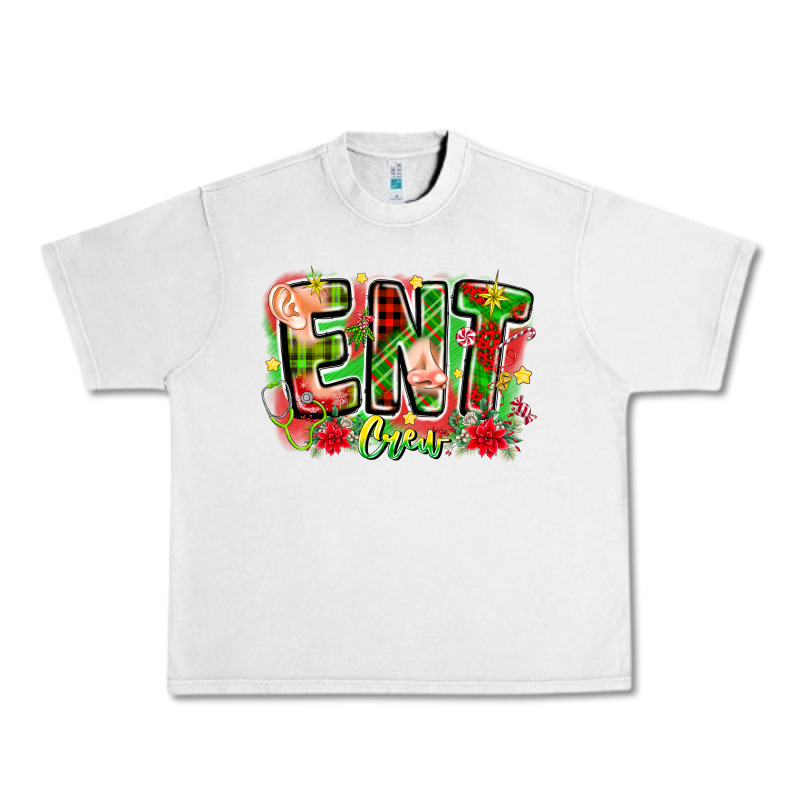 Ent Crew Christmas Urban Heavy Tee by CowhideDigitalArt | Teevron