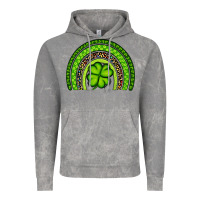 Cloud Rock St. Patrick's Day Shamrock Rainbow Vintage Hoodie - Artiststas