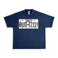 Navy country love gilley's bud n sissy texas cowboy license gift Urban Heavy Tee - linhVisuals