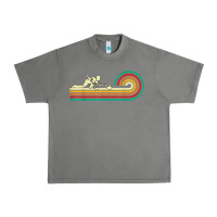 Curler Sliding Curling Stone Retro Curling Urban Heavy Tee | Teevron
