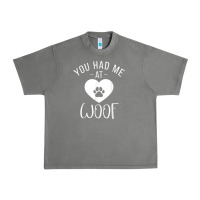 Tornado you had me at woof puppy dog lover Urban Heavy Tee - linhVisuals